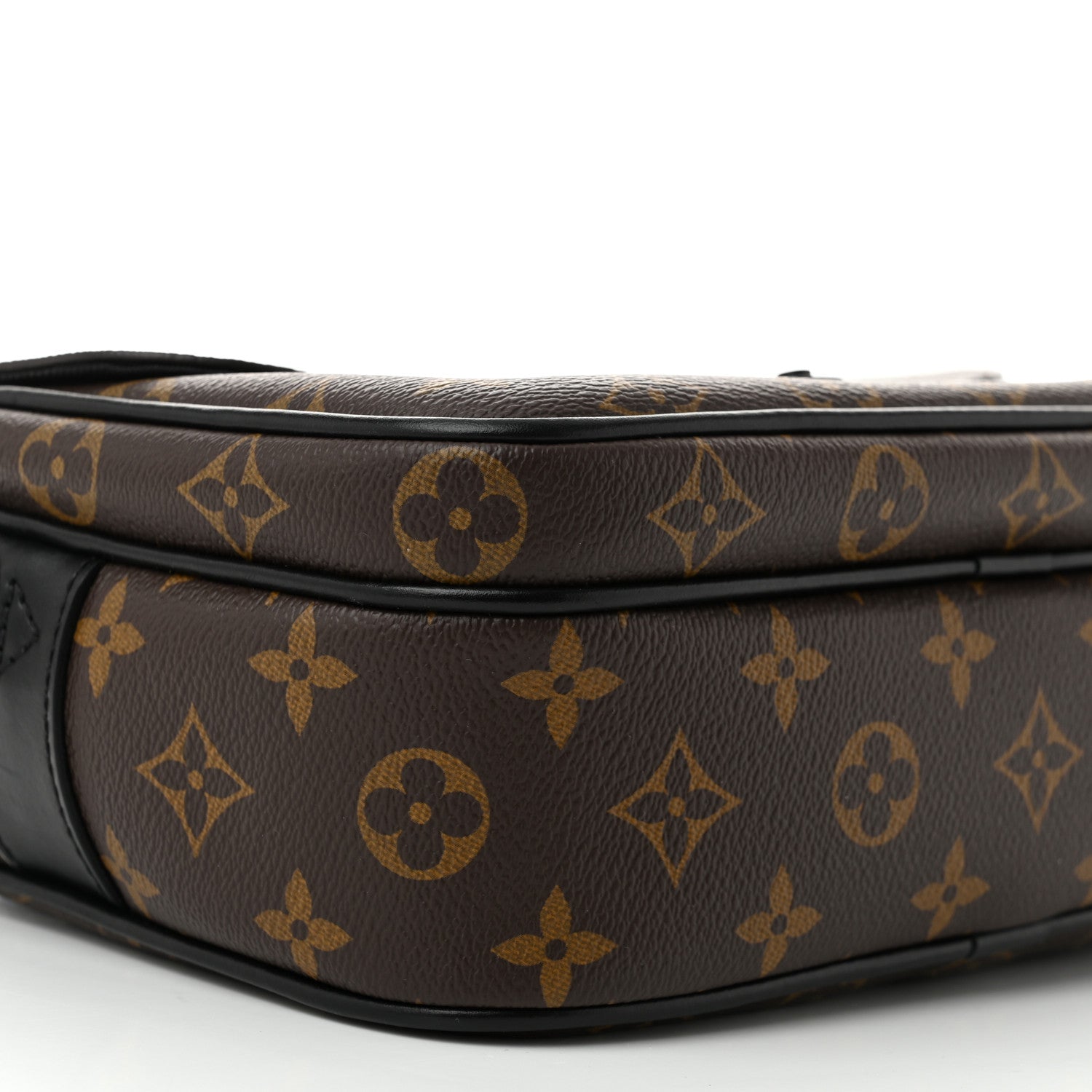Louis Vuitton Monogram Macassar S Lock Messenger 8 of 10