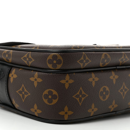 Louis Vuitton Monogram Macassar S Lock Messenger 8 of 10