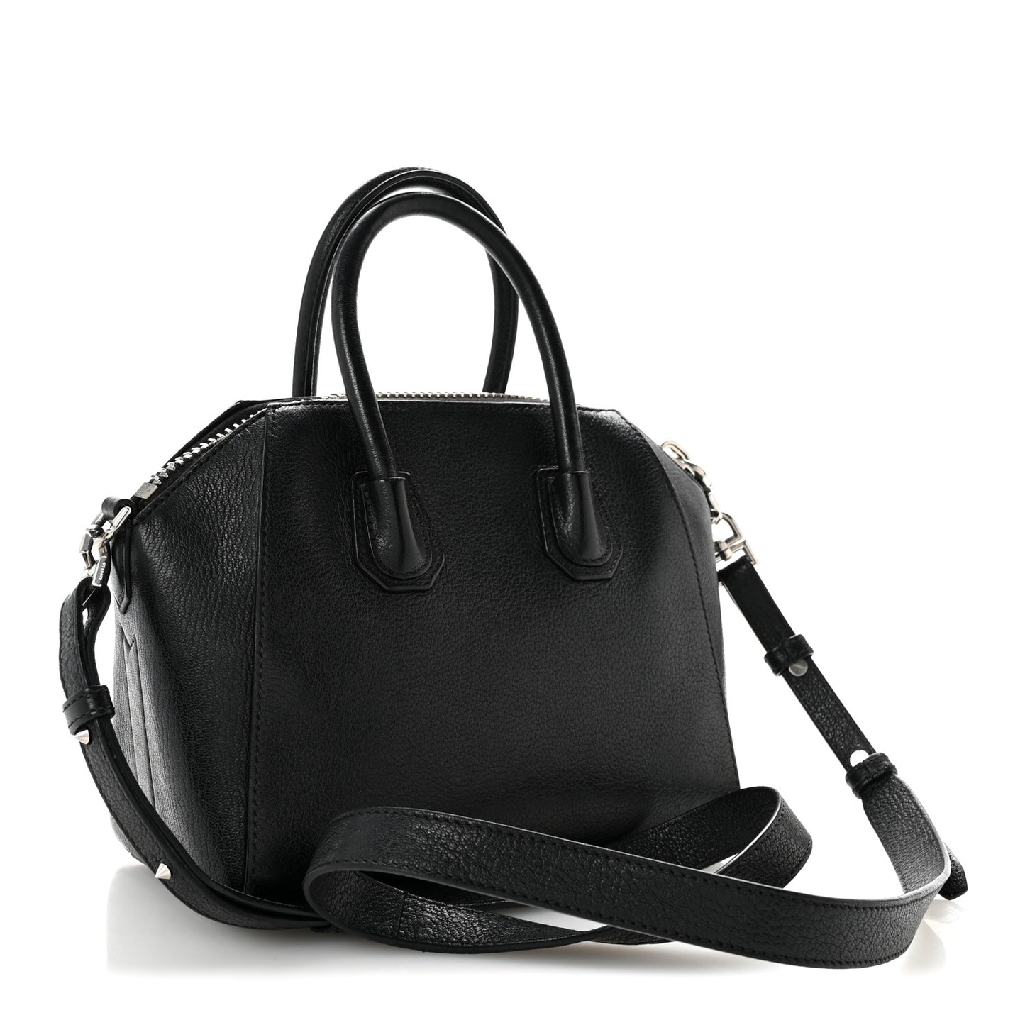 Sugar Goatskin Mini Antigona Black