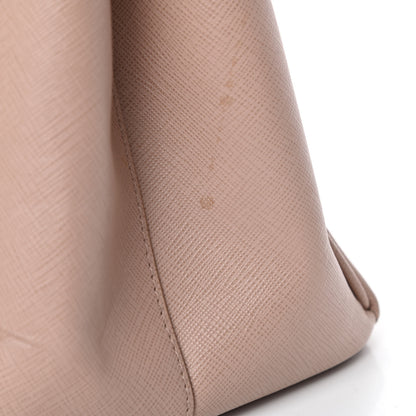 Prada Saffiano Lux Large Tote Cammeo 15 of 16