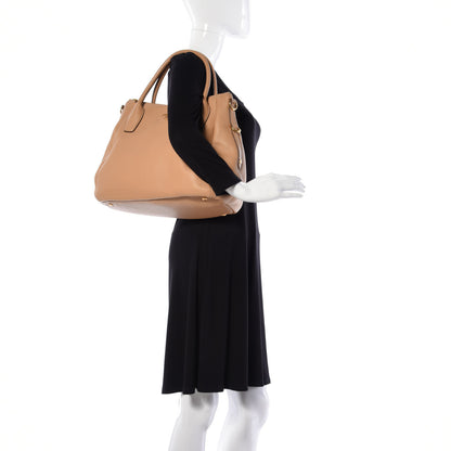 Prada Vitello Daino Shopping Tote Sughero 3 of 9