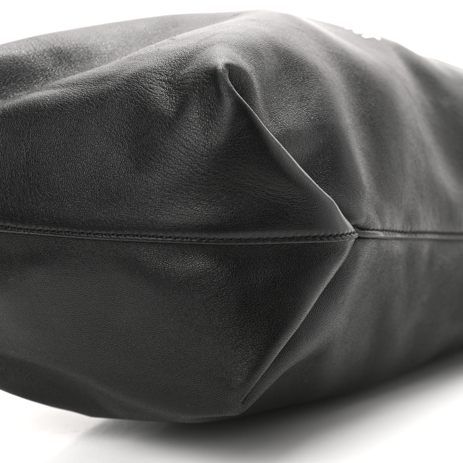 Saint Laurent Lambskin Small Teddy Bucket Bag Black 11 of 12