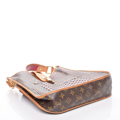 Louis Vuitton Monogram Perforated Musette Fuchsia 4 of 15