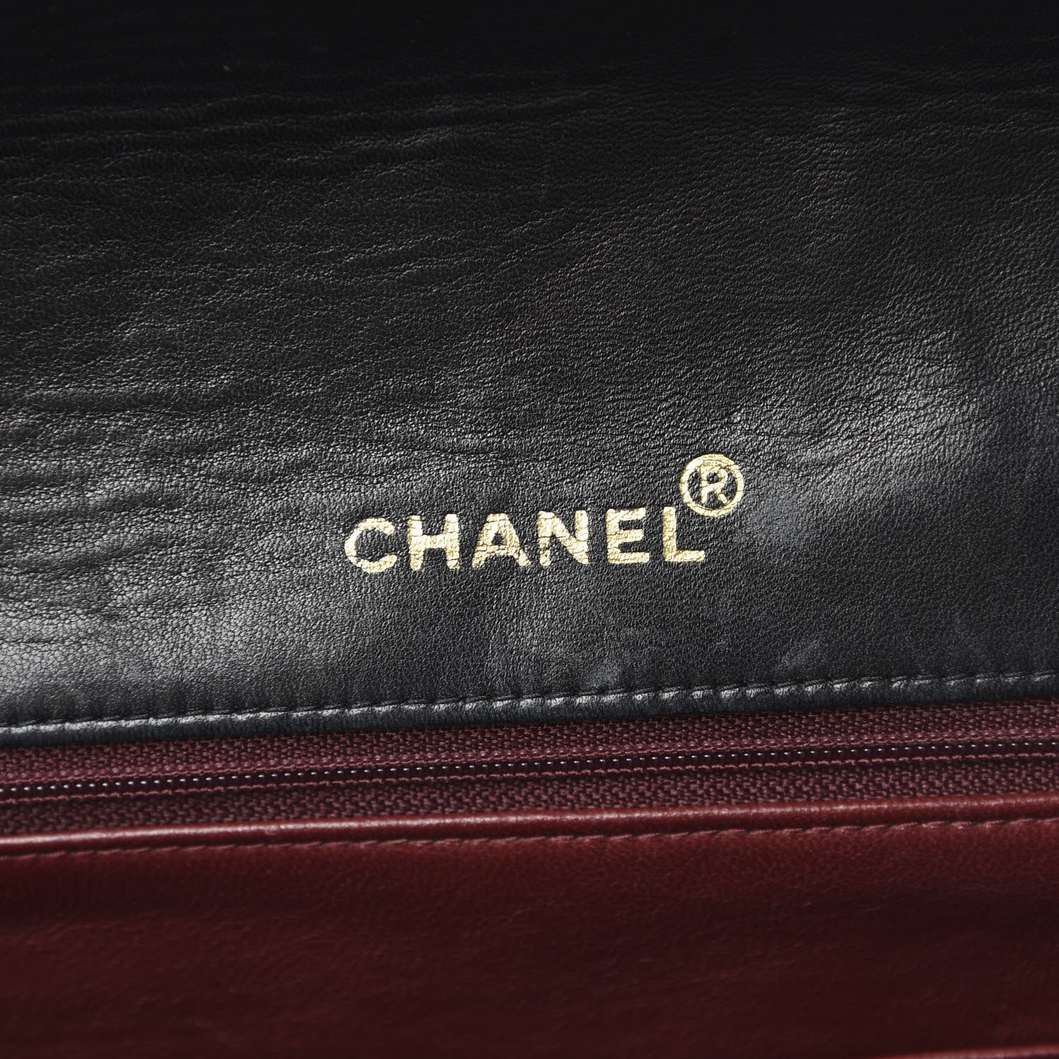 Chanel Lambskin Quilted XL Jumbo Single Flap Black 6 of 11