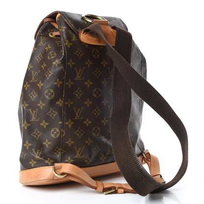 Louis Vuitton Monogram Montsouris GM Backpack 3 of 12