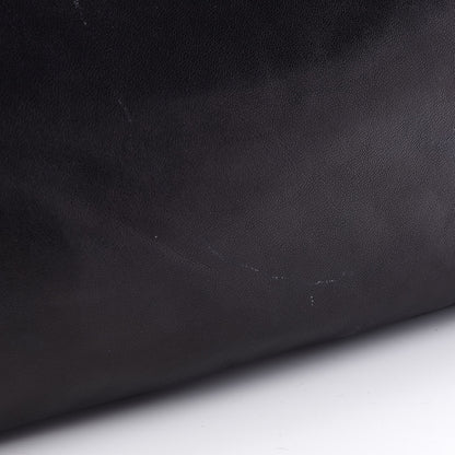 Chloe Calfskin Zipper Cutout Shoulder Bag Black 13 of 16
