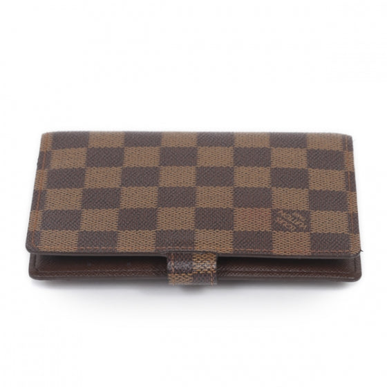 Louis Vuitton Damier Ebene Small Ring Agenda w Notepad 4 of 10