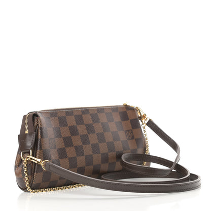 Louis Vuitton Damier Ebene Eva Clutch 3 of 13
