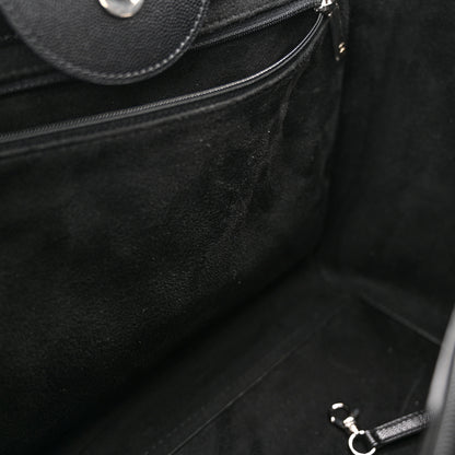 Chanel Caviar Small Studded Deauville Tote Black 12 of 13