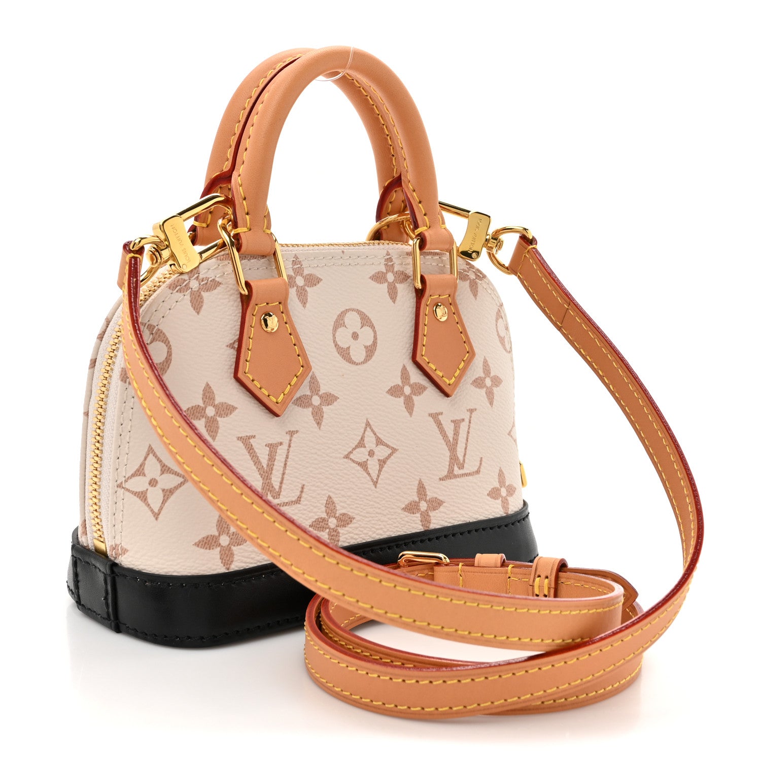 Louis Vuitton Monogram Dune Nano Alma 3 of 9