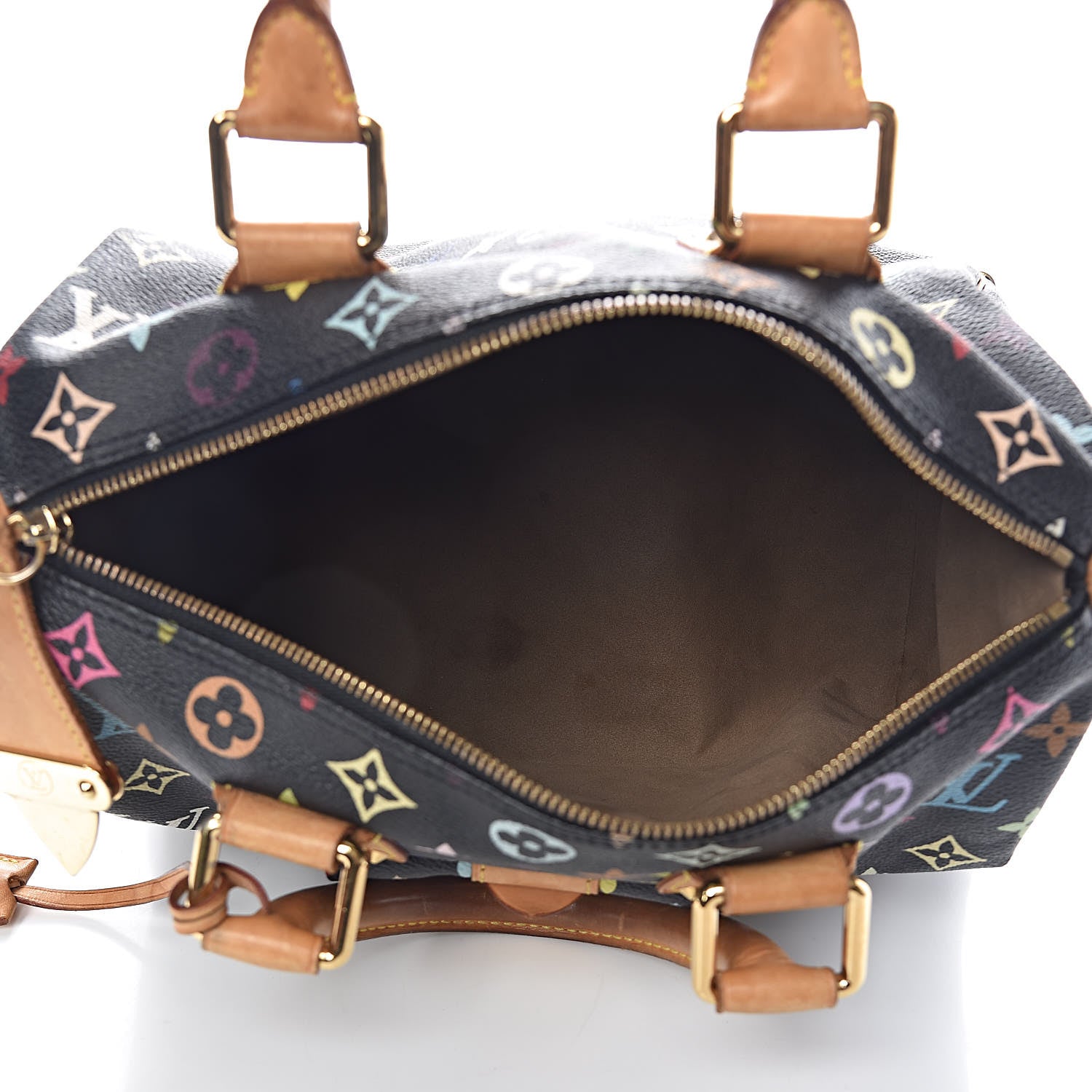 Louis Vuitton Monogram Multicolor Speedy 30 Black 5 of 15