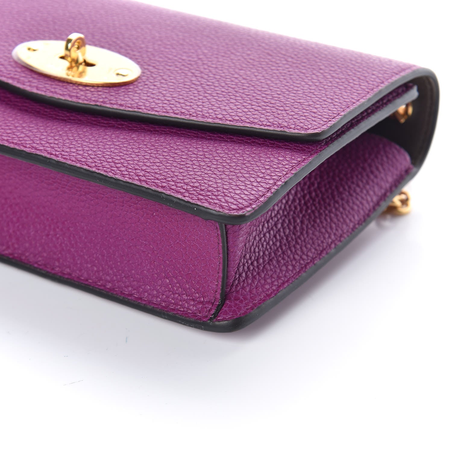 Mulberry Small Classic Grain Calfskin Small Darley Violet 8 of 9