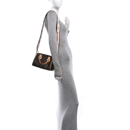 Louis Vuitton Monogram Speedy Bandouliere 20 Black 2 of 9