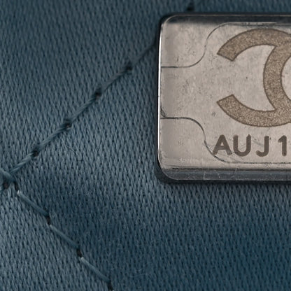 Chanel Shiny Calfskin Quilted Mini 22 Light Blue 7 of 10