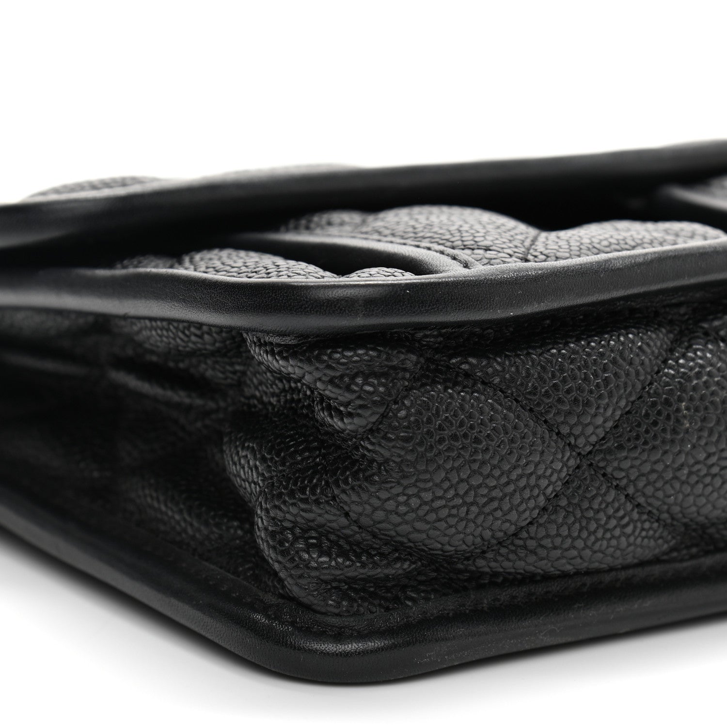 Chanel Caviar Quilted Medium French Riviera Flap Black 9 of 12