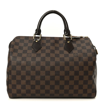 Louis Vuitton Damier Ebene Speedy 30 1 of 12