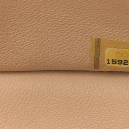 Chanel Lambskin Quilted Jumbo Double Flap Beige 8 of 10