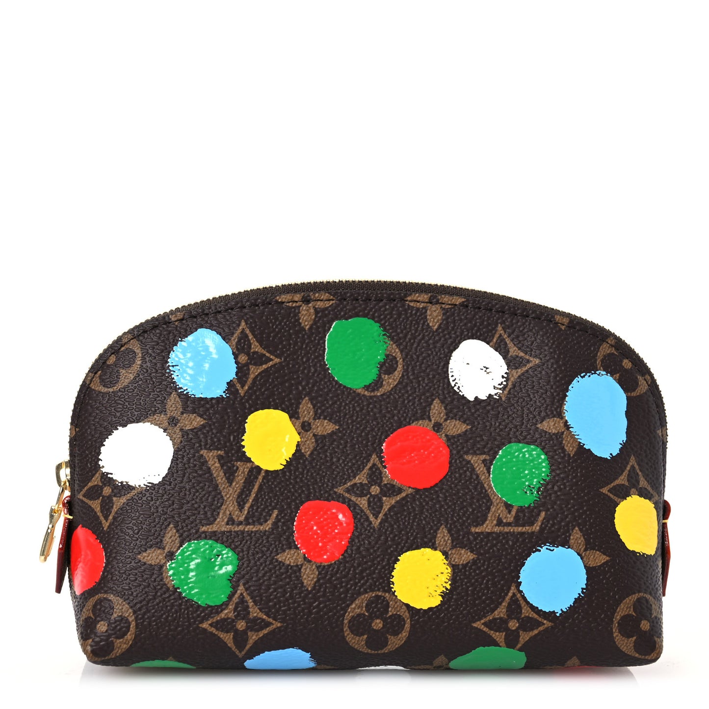 LV X YK Monogram Dots Cosmetic Pouch