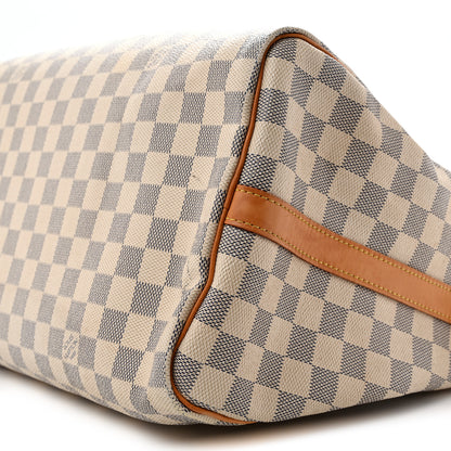 Louis Vuitton Damier Azur Speedy Bandouliere 35 10 of 16