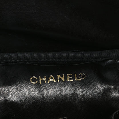 Chanel Caviar Vanity Cosmetic Case Black 6 of 12