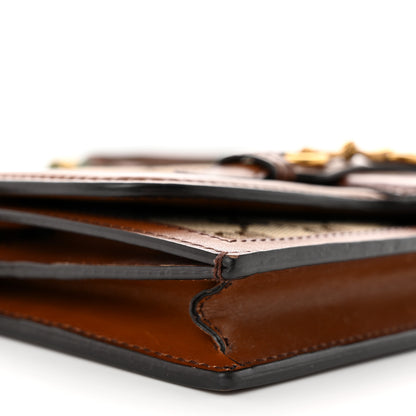 Gucci Monogram Lady Web Convertible Wallet Beige Cuir 9 of 12