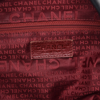 Chanel Caviar Square Quilted Dome Satchel Black 6 of 9