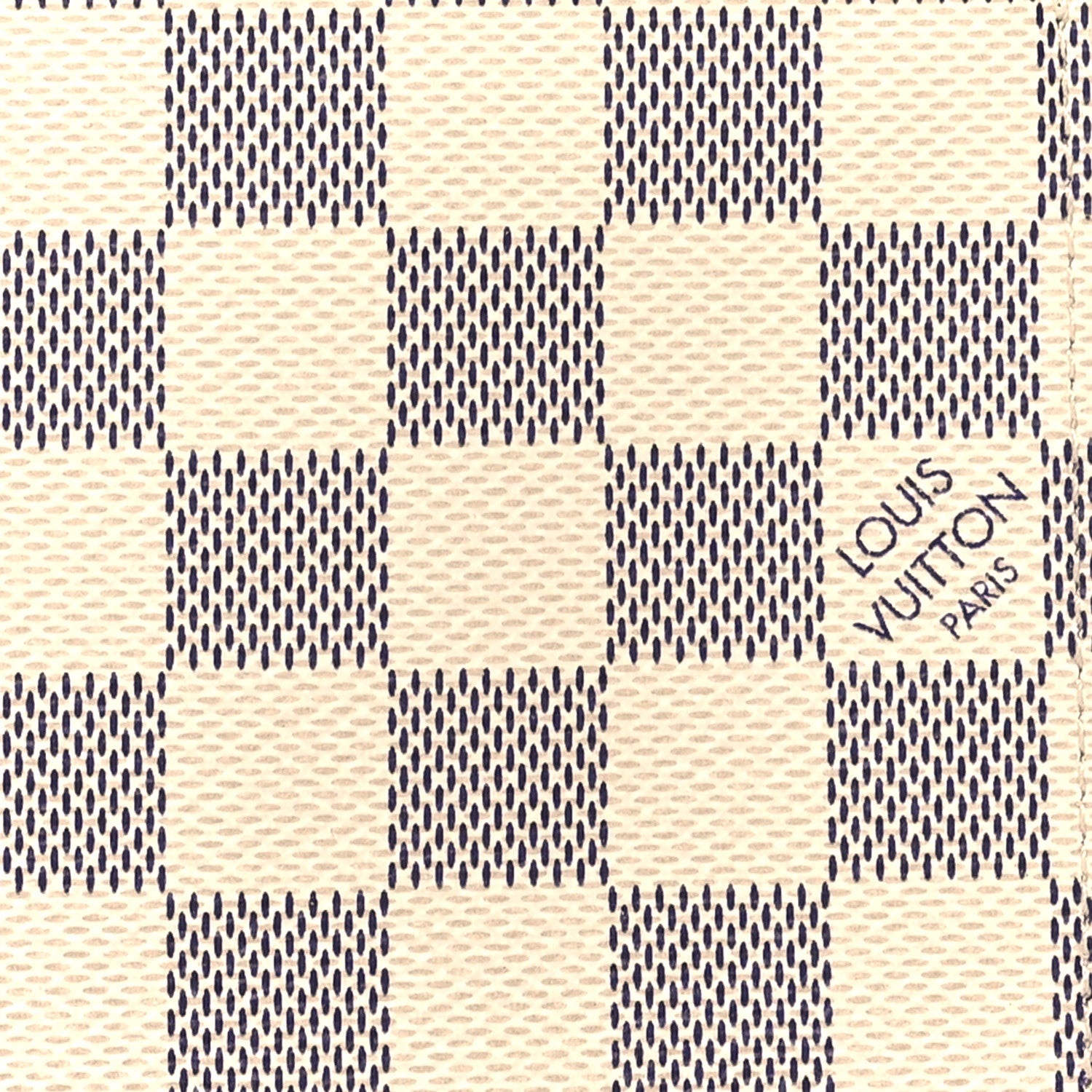 Louis Vuitton Damier Azur Felicie Chain Wallet Zippered Insert Rose Ballerine 7 of 9