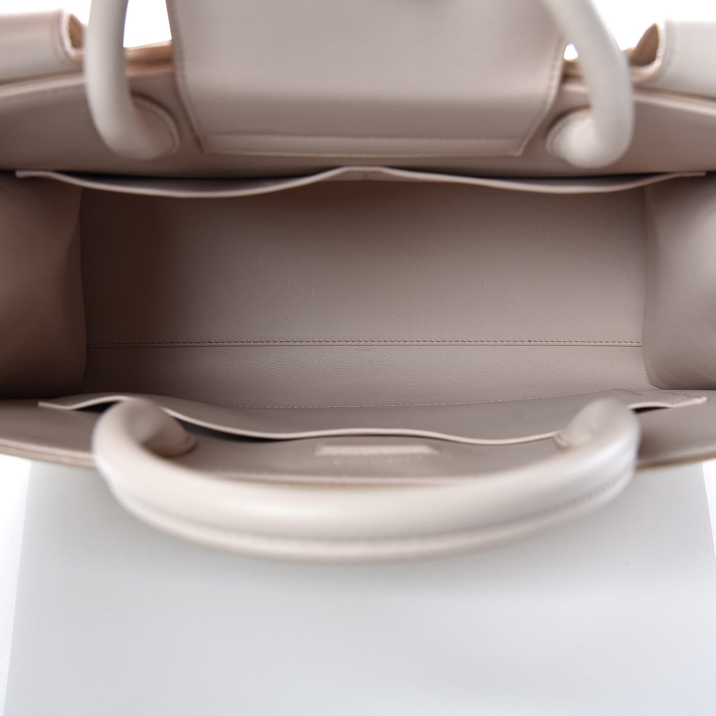 Grained Calfskin Medium Diorever Flap Tapioca