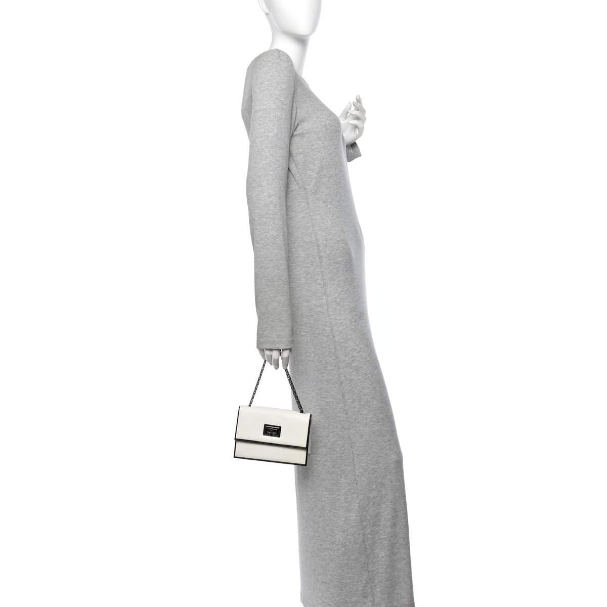 Chanel Lambskin Mademoiselle Flap White 2 of 10