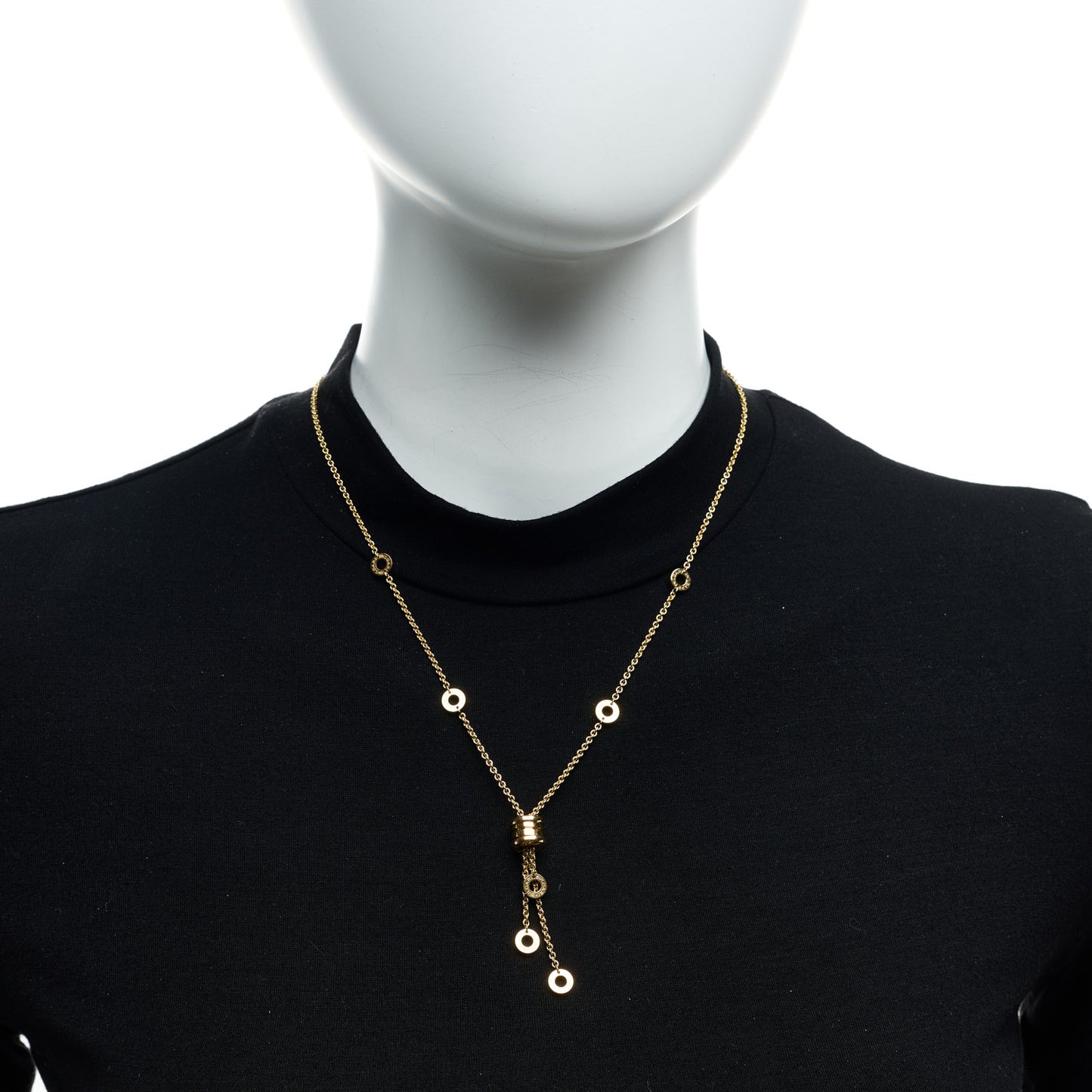 18K Yellow Gold B.Zero1 Lavalier Necklace