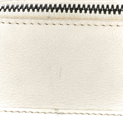 Christian Dior Grained Calfskin Street Chic Top Handle Bag White 16 of 35