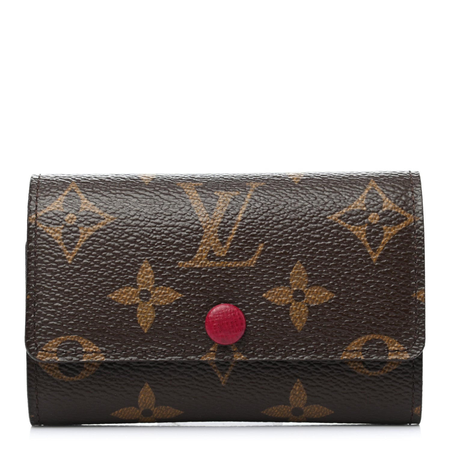 Louis Vuitton Monogram 6 Key Multicles Holder Fuchsia 1 of 7