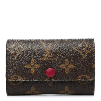 Louis Vuitton Monogram 6 Key Multicles Holder Fuchsia 1 of 7