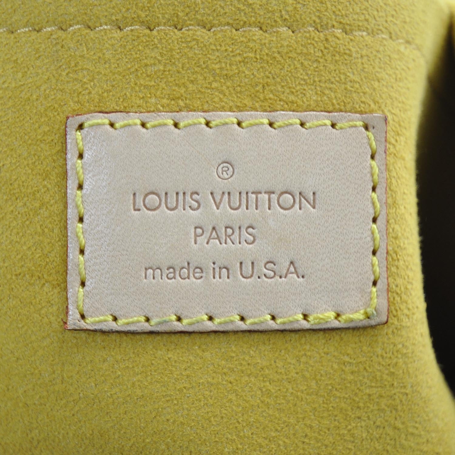 Louis Vuitton Monogram Denim Baggy PM Blue 8 of 9