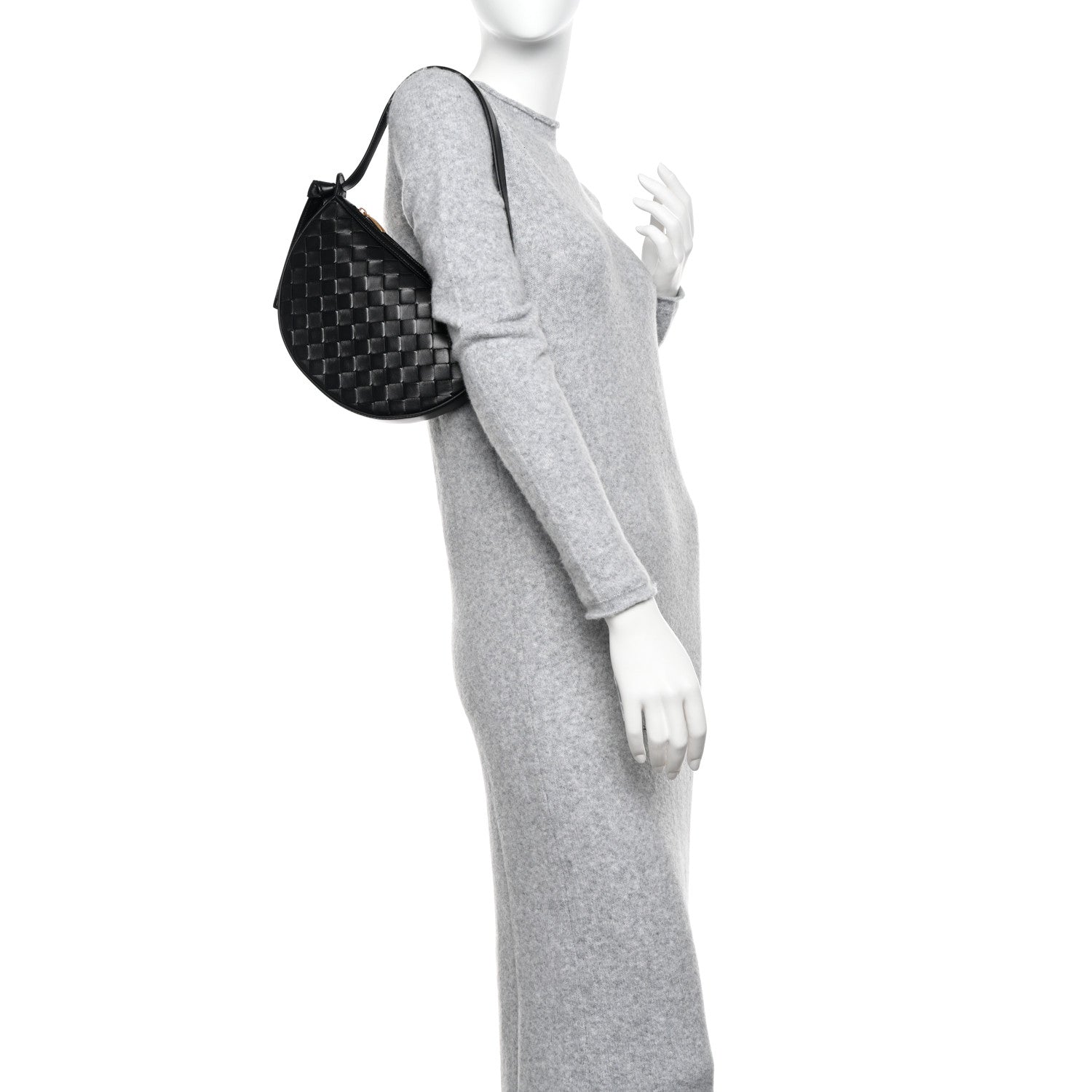 Bottega Veneta Nappa Intrecciato Mini Sunrise Black 2 of 11