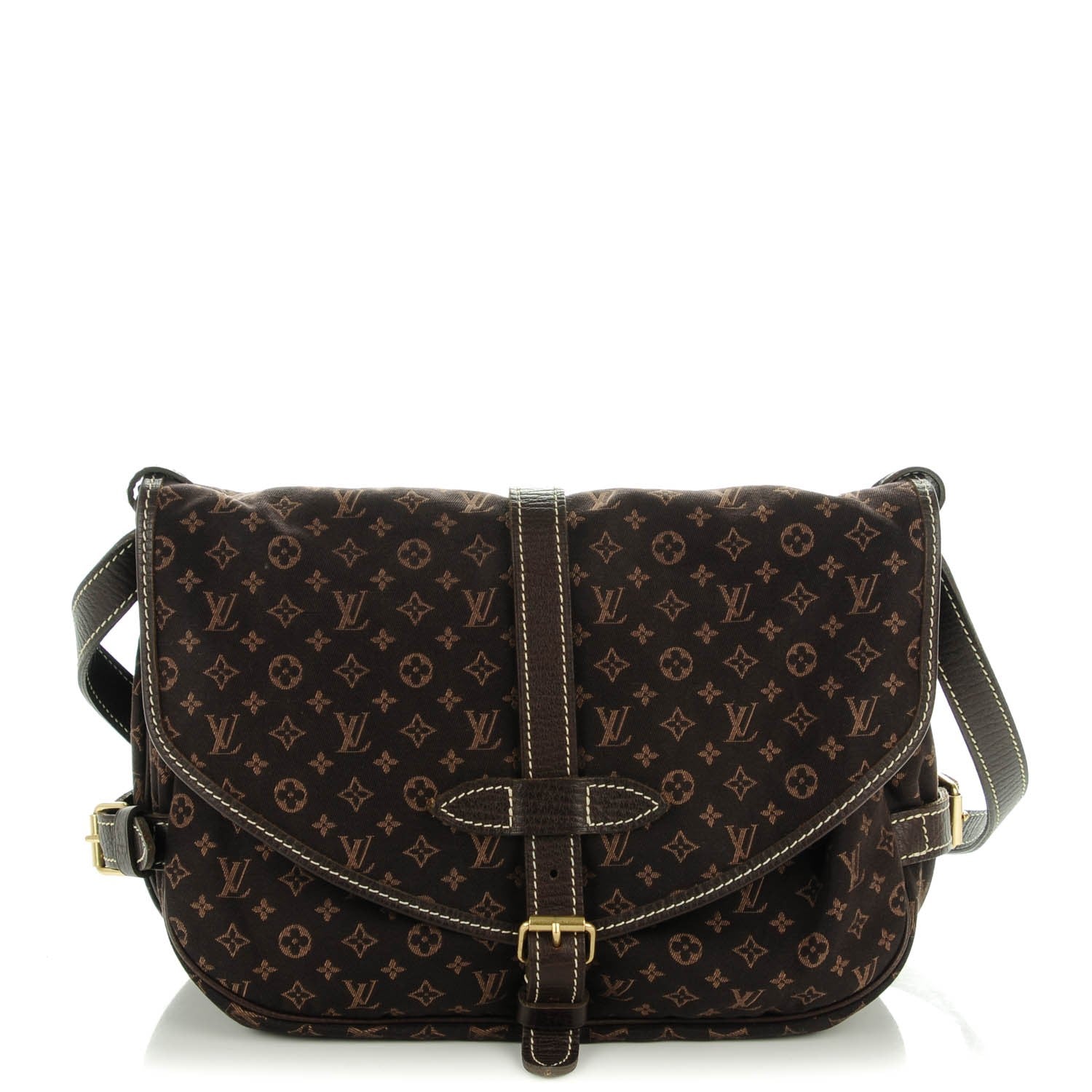Louis Vuitton Monogram Mini Lin Saumur Ebene 1 of 7
