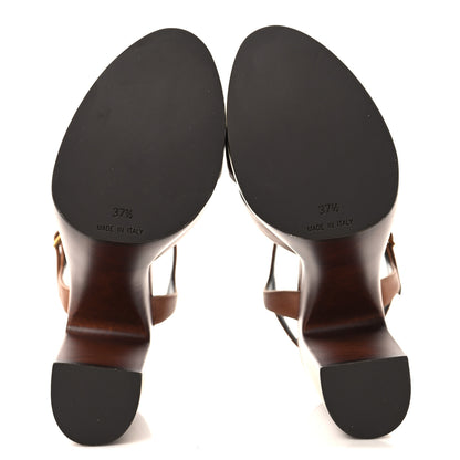 Saint Laurent Bianca Platform Sandals 37.5 6 of 10