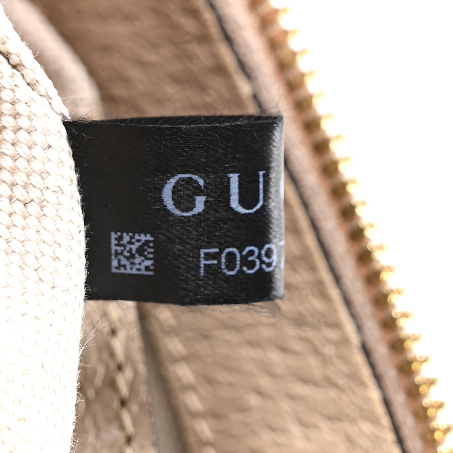 GG Supreme Monogram Textured Dollar Calfskin Web Small Ophidia Tote Bag Beige Mystic White Oatmeal