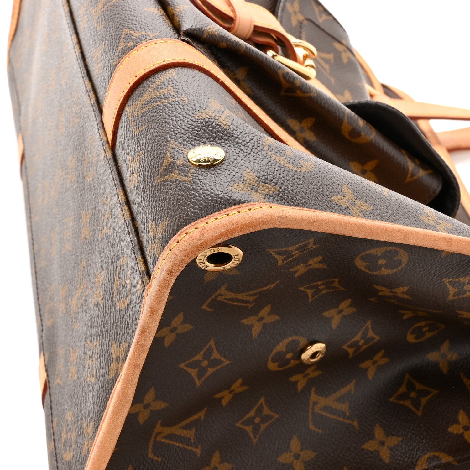 Louis Vuitton Monogram Sac Baxter PM Dog Pet Carrier 12 of 16