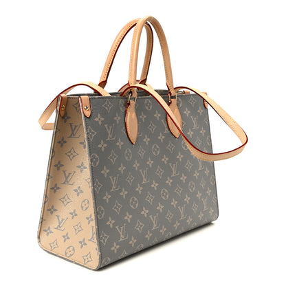 Louis Vuitton Monogram Onthego MM Trianon Gray 3 of 9