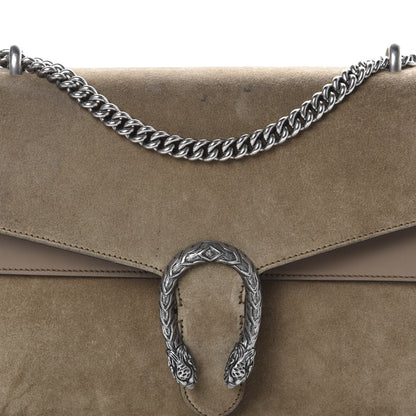 Gucci Suede Medium Dionysus Shoulder Bag Taupe 13 of 14
