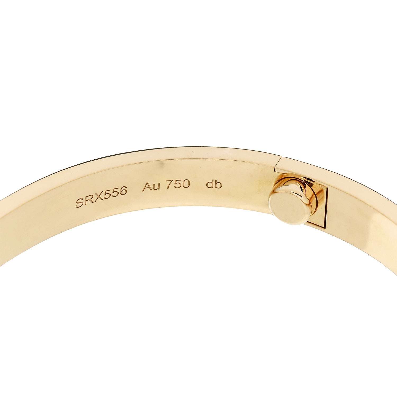 Cartier 18K Yellow Gold LOVE Bracelet 17 8 of 9