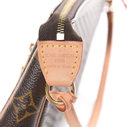 Louis Vuitton Monogram Perforated Pochette Accessories Bag Fuchsia 7 of 7