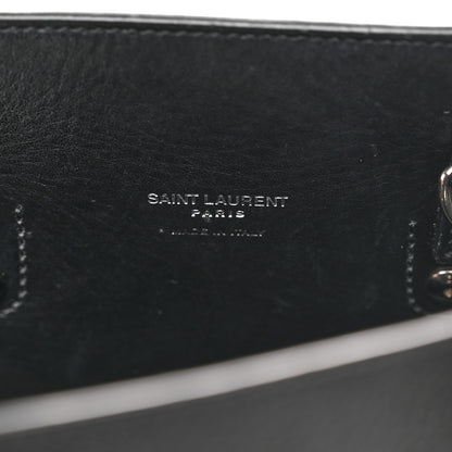 Saint Laurent Grained Calfskin Baby Sac De Jour Black 6 of 11