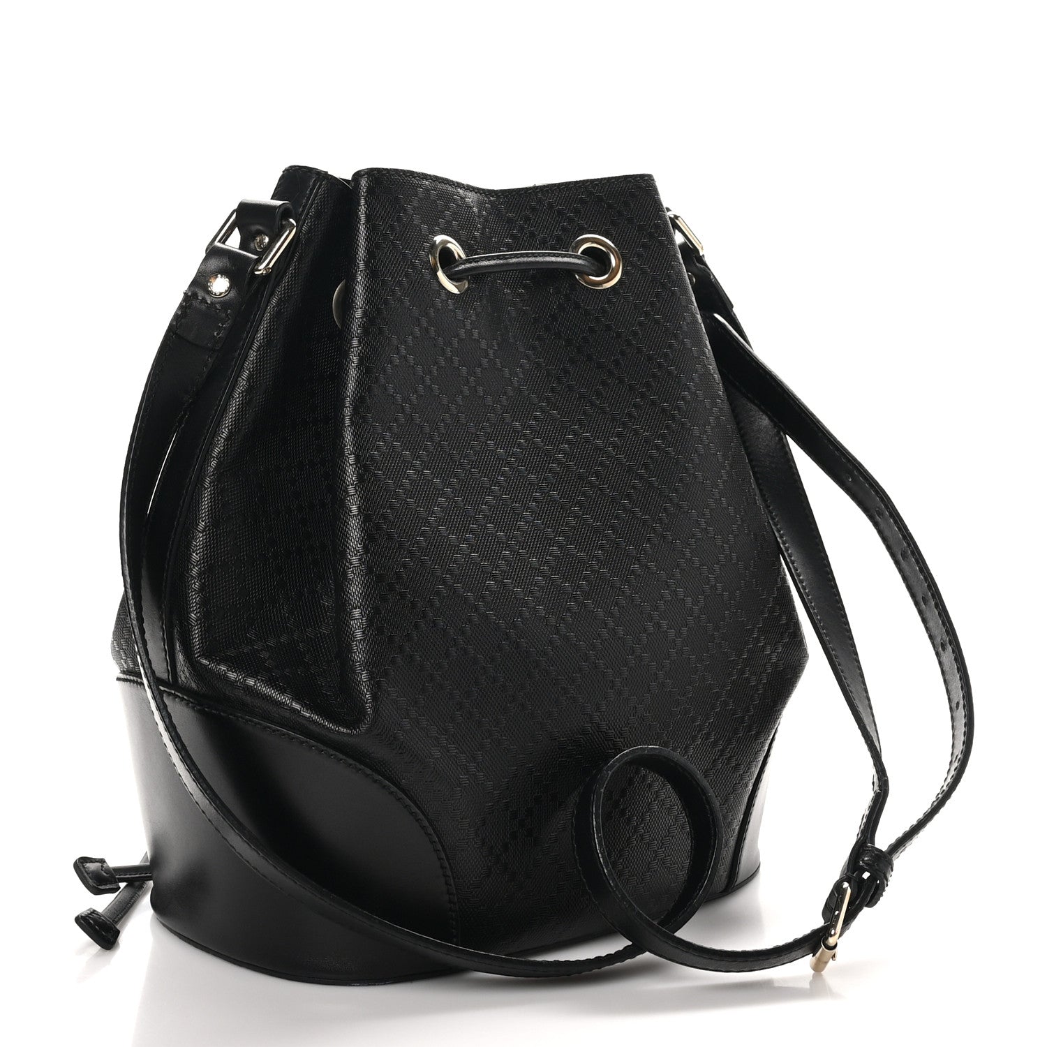 Gucci Bright Diamante Medium Bucket Bag Black 3 of 13