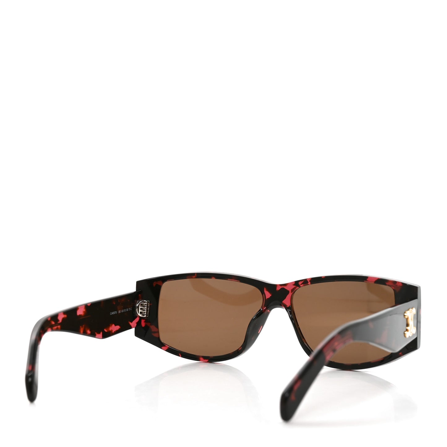 Acetate Triomphe Sunglasses CL40227U Pink Havana