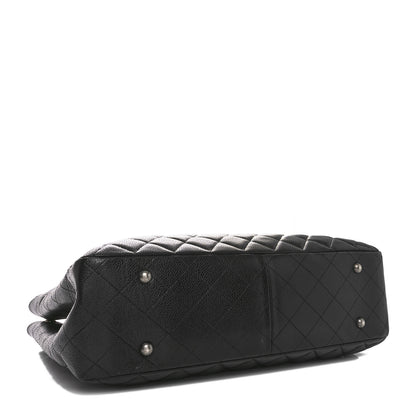 Chanel Caviar Quilted Large Shopping Tote Black 4 of 10