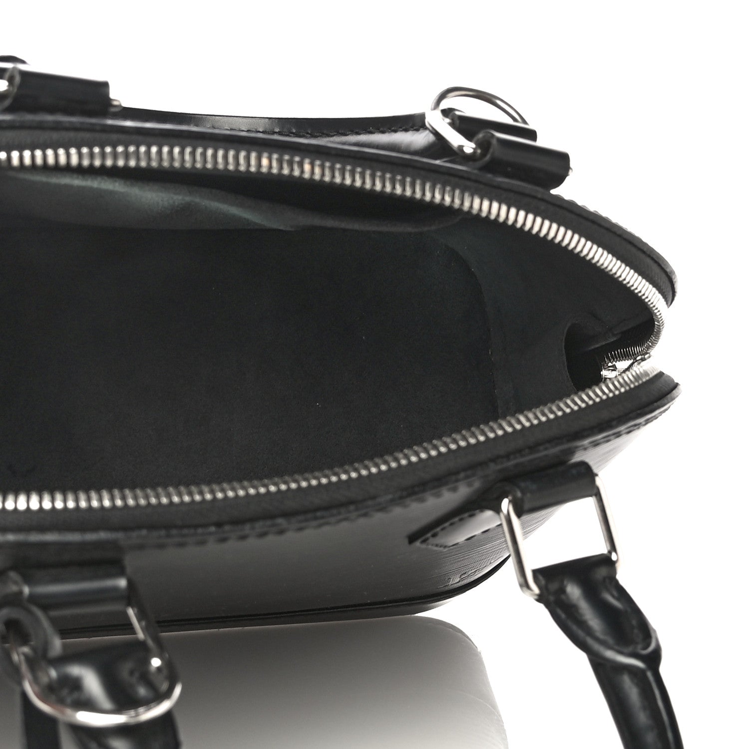Louis Vuitton Epi Alma BB Black 5 of 13