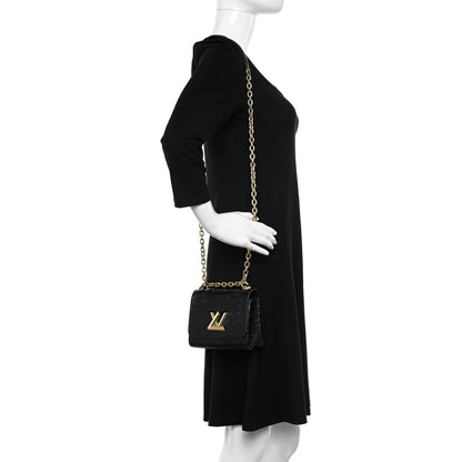 Louis Vuitton Crocodile Twist Mini Shoulder Bag Black 3 of 16