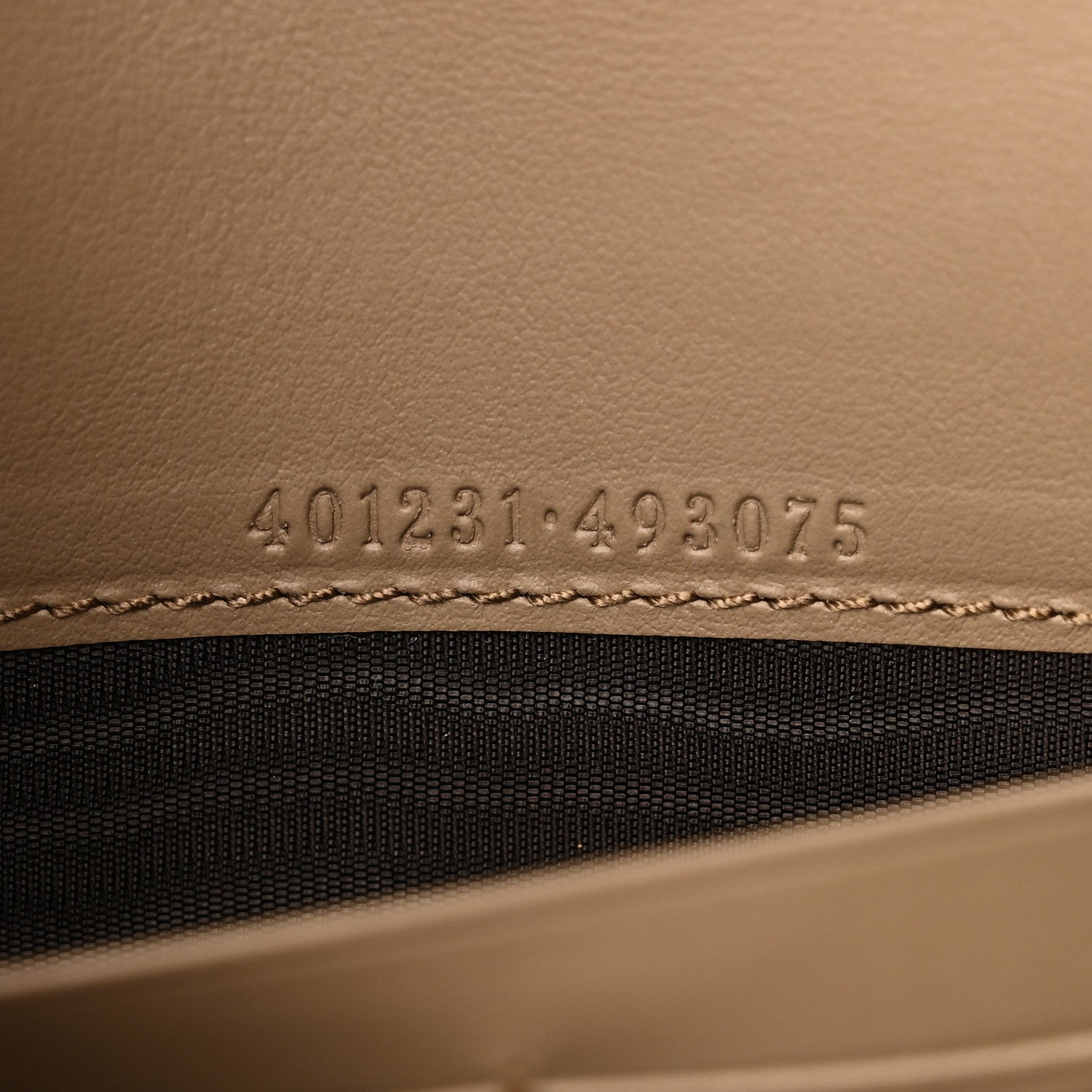 Gucci GG Supreme Monogram Mini Dionysus Chain Wallet Beige Taupe 7 of 11
